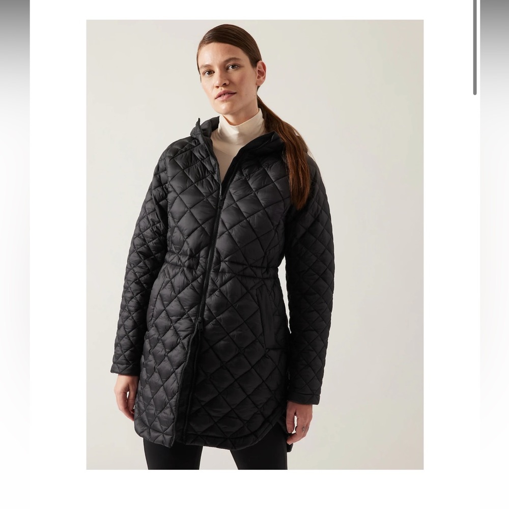 Like new, Whisper featherless parka